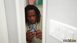 Juliana Dreams take the shower and shows off her big natural tits