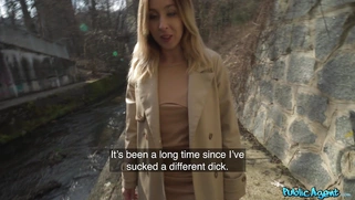 Mia Brown is sucking Martin Gun's cock in POV