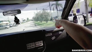 Abella Danger twerking and getting naked