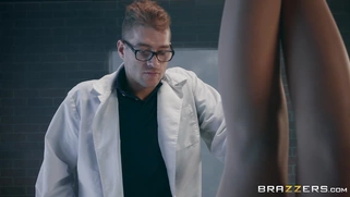 Dr. Jenna J Foxx getting reamed by the Large Hard-On Collider