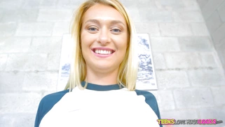 Natalia Starr undresses and shakes that ass and those natural tits