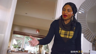 Kiki Minaj gets her ass spanked and fingered