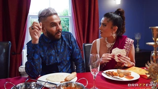 Yasmina Khan is sucking Danny D's huge cock