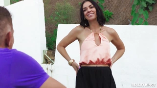 Scarlett Alexis gives hot blowjob to Mick Blue