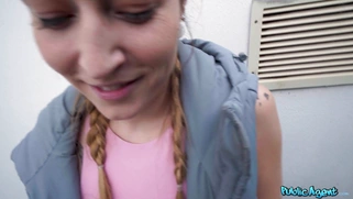 Mina K is sucking thick cock in POV