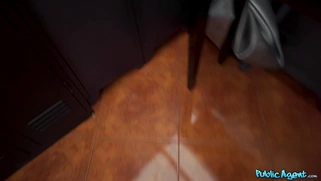 Zeynep Rossa got her shaved pussy nailed in missionary