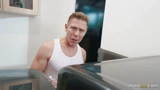 Skylar Snow gets her ass fucked by Mick Blue standing