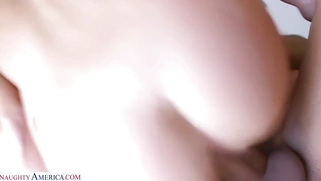 Riley Mason is fucking big cock in the classroom