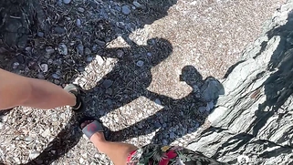 Beauty at the beach wanted some hard sex