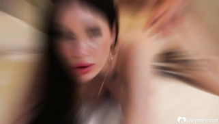 Beauty gives a blowjob after I fuck her