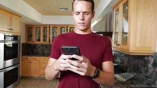 Brooklyn Chase takes some pics of her huge tits for her lover