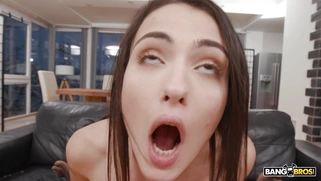 Charlotte Lapiedra rides BBC with her shaved pussy