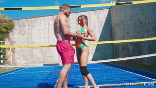 Josephine Jackson gives blow and tit jobs to Xander Corvus