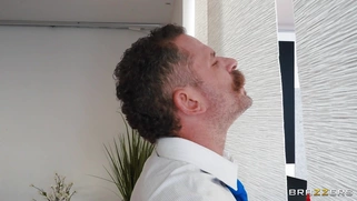 Luna Baby is sucking Scott Nails' big dick