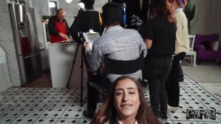 Scarlett Page is sucking cock in POV