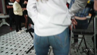 Scarlett Page shakes her butt on hard rod in POV