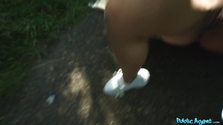 Caramella Del X gets sperm on her tongue in POV