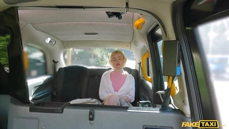 Blonde Greta Foss got in the Fake Taxi