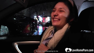 Cutie devours dick before deep anal sex