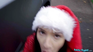 Matty is sucking Martin Gun's big cock outdoors