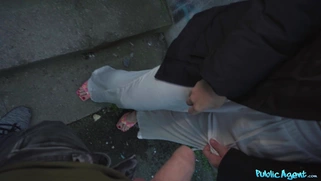 Alicia Trece is sucking cock in POV outdoors