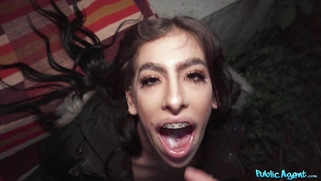 Alicia Trece got cum in her mouth