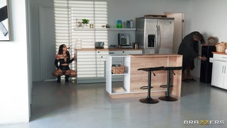 Gal Ritchie is sucking Mick Blue's big dick