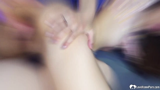 Her pussy is better than the sex toy