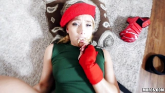 AJ Applegate loves getting her shaved pussy plowed