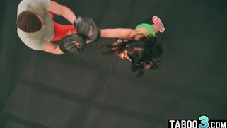 Busty gipsy ready for a special cooldown