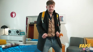 Yasmina Khan gives hot blowjob to Michael Fly