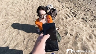 I got a great blowjob in the desert