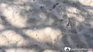 Gagging my beauty and face fucking her