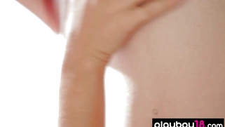 Redhead lesbian teen tasted her GFs cunt