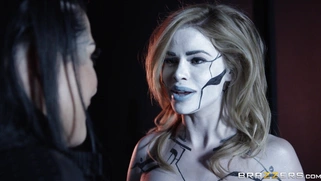 Two hot robotic lesbians Jessa Rhodes and Katrina Jade