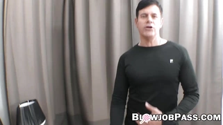 Shy teen pounded hard doggystyle after blowing stepdad