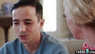 Stepmother insists that stepson fuck her