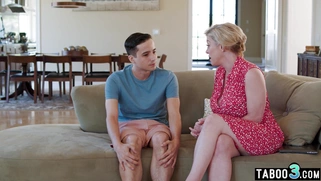 Stepmother insists that stepson fuck her