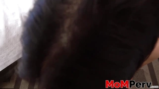 Pierced Latina stepmom Lasirena69 missionary fucked after BJ