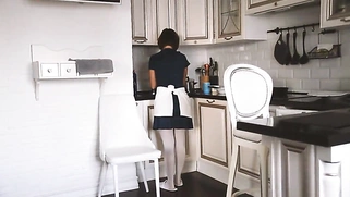 Fucking Foreign Maid While Wife Away Hidden Sex