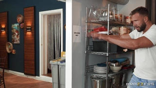 Kira Noir is sucking Will Pounder's cock