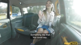 Valentina Love got in the Fake Taxi