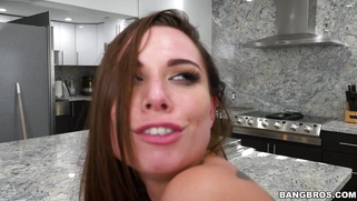 Aidra Fox bent over getting some dick from the back