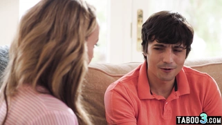 Stepson wants to get MILF stepmoms pussy