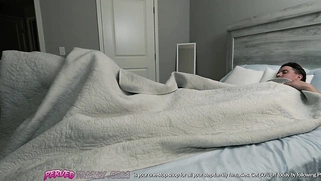 Be quiet, let me suck your dick!