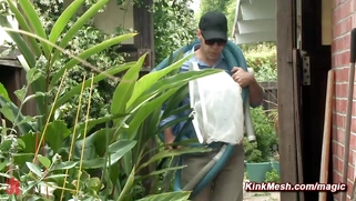 Unfaithful wife tied up and anal fucked