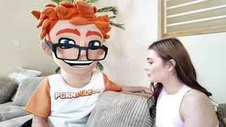 Learning Latvian the Lewd Way – Matty Mila's Shaved Pussy Meets ThePornDude's Meaty Tutoring