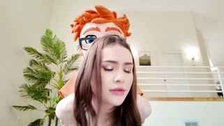 Learning Latvian the Lewd Way – Matty Mila's Shaved Pussy Meets ThePornDude's Meaty Tutoring