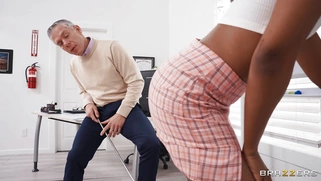 Olivia Jayy gives nice blowjob to Mick Blue