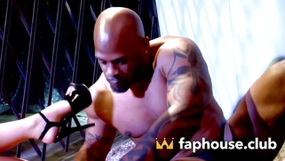 Asian adult movie star Asa Akira takes on a ample ebony man sausage -